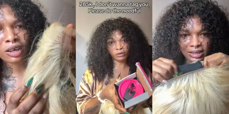 Read more about the article Hair Vendor Under Fire As Lady Complains About ₦285K Brazilian Wig