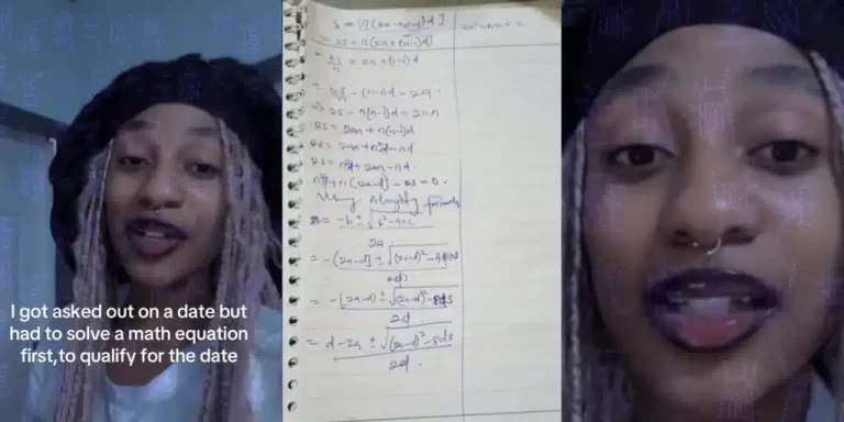 Read more about the article Lady Rants As Man Asks Her To Solve Math Equation To Qualify For A Date