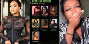 Read more about the article Uche Montana Breaks Down In Tears After AMVCA 2025 Nomination