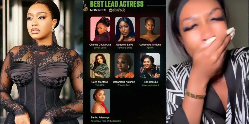 You are currently viewing Uche Montana Breaks Down In Tears After AMVCA 2025 Nomination