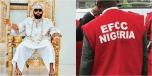 Read more about the article EFCC Arrests E-Money For Spraying Dollars, Naira Abuse