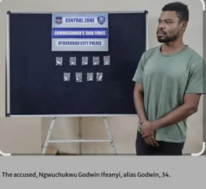 Read more about the article Nigerian Drug Peddler Arrested Again In India, 7 Gm Cocaine Seized (Photo)