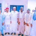 PHOTOS: APC Govs Visit Ex-President Buhari In Kaduna