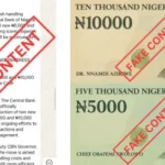 Read more about the article Circular Introducing New N5,000 And N10,000 Notes Is Fake — CBN
