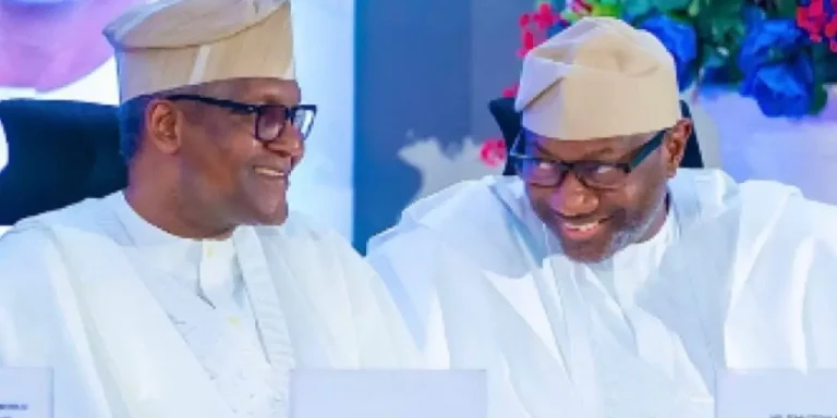 Read more about the article “Greatest Entrepreneur In Africa” – Otedola Hails Dangote On His 68th Birthday