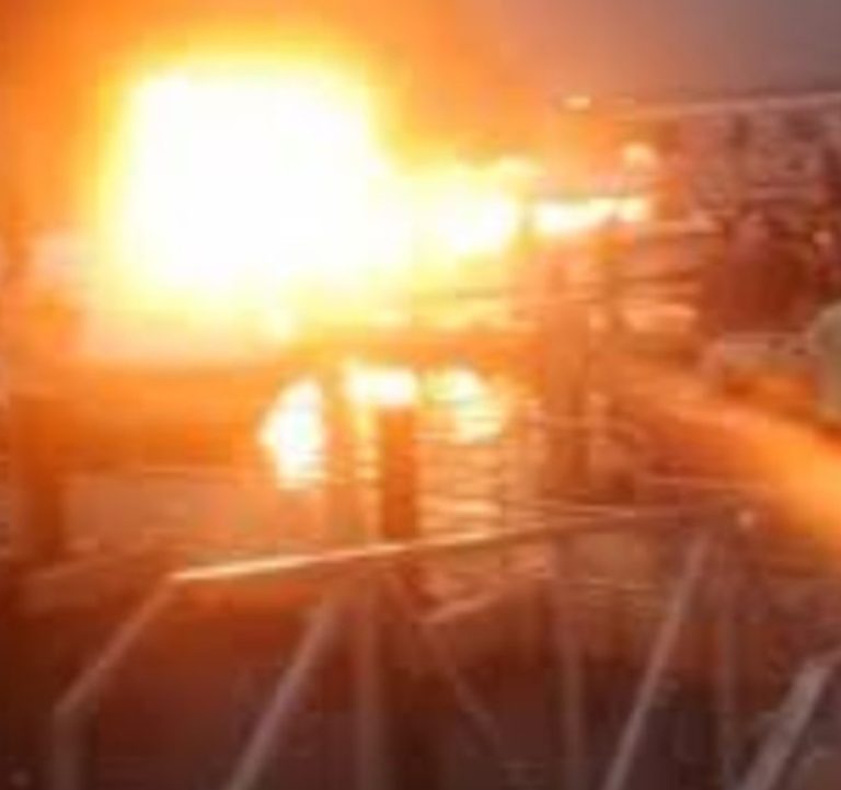 Read more about the article LAGFERRY Boat Catches Fire In Ikorodu