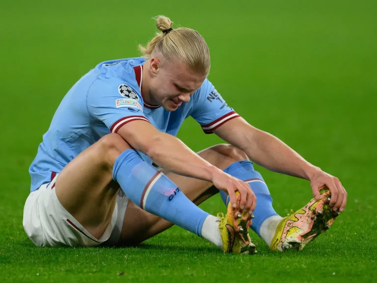 Read more about the article Haaland Sidelined By Injury In Major Man City Blow