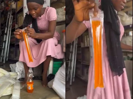Read more about the article Nigerians Begin Selling ‘Sachet Fanta’ Due To Hardship