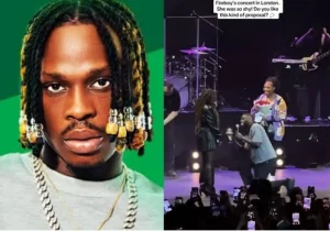 Read more about the article Fan Proposes To Girlfriend On Stage During Fireboy’s Concert