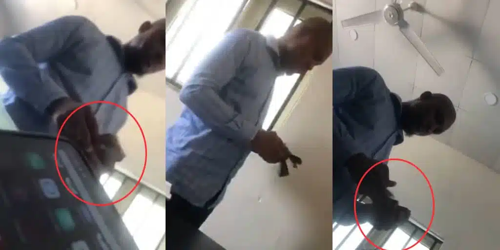 You are currently viewing UNN Staff Caught On Video Charging Students ₦16k Each For Admission Clearance, Refuses Transfers