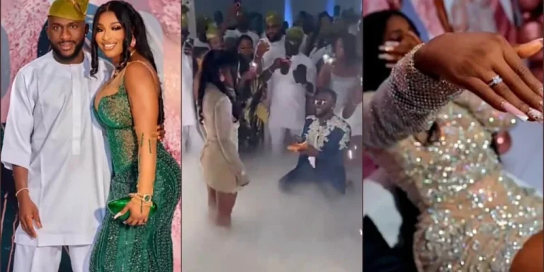 Read more about the article MC Oluomo’s Daughter Gets Engaged On Her 30th Birthday