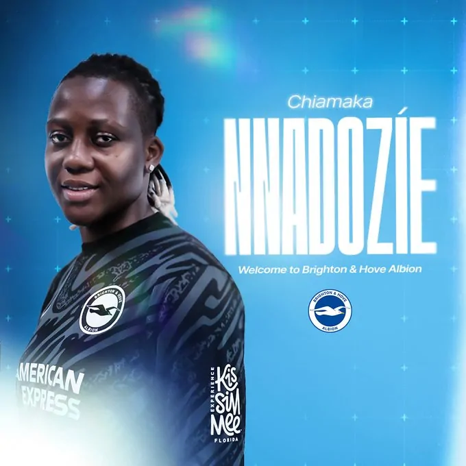 You are currently viewing Super Falcons Goalkeeper Chiamaka Nnadozie Joins Brighton Women