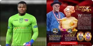 Read more about the article NFF Supports Stanley Nwabali With N20M For Late Parents’ Burial