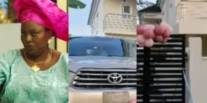Read more about the article Jumoke George Gifted 4-Bedroom Duplex, Plot Of Land, And An SUV