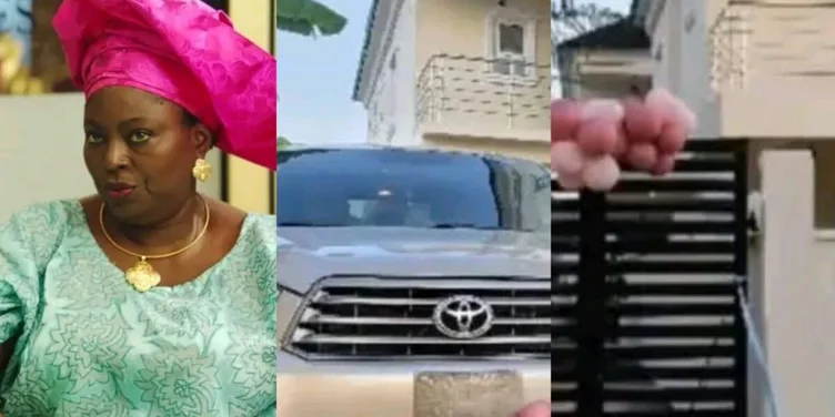 You are currently viewing Jumoke George Gifted 4-Bedroom Duplex, Plot Of Land, And An SUV