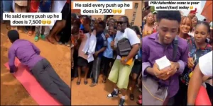 Read more about the article Asherkine Gifts Student N375K After He Did 50 Pushups