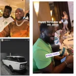 Davido Gifts His PA, Lati, A Range Rover As A Birthday Present