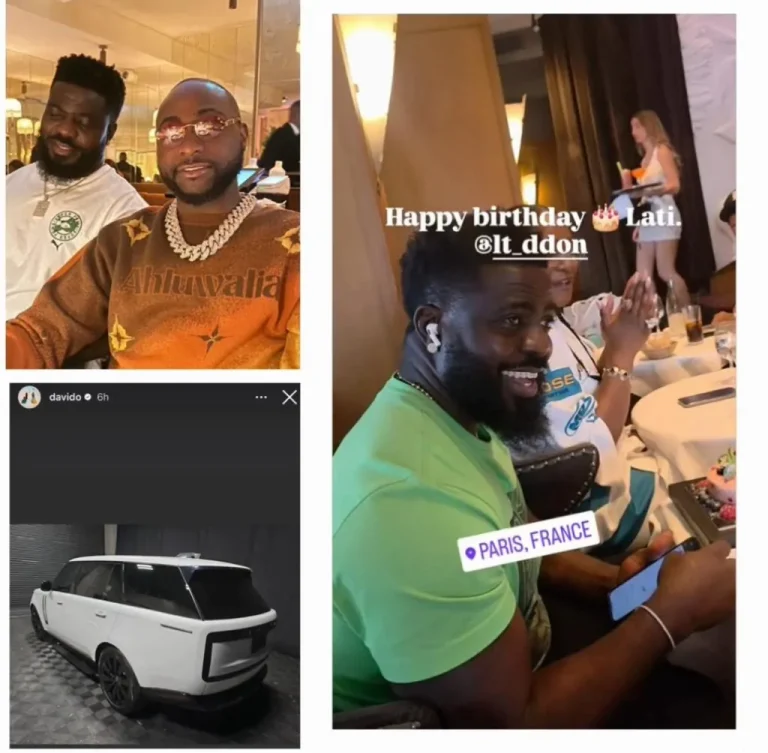 Read more about the article Davido Gifts His PA, Lati, A Range Rover As A Birthday Present