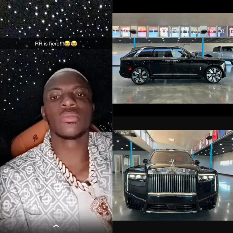 Read more about the article Super Eagles Striker, Victor Osimhen Buys Himself A 2025 Rolls-Royce Cullinan
