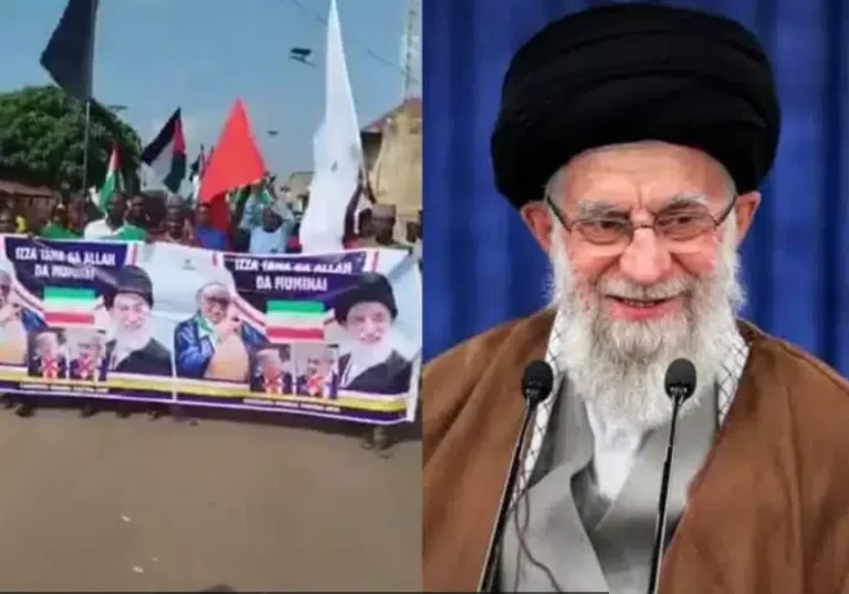 Read more about the article Northern Youths Stage Solidarity Protest In Support Of Iran In Katsina State