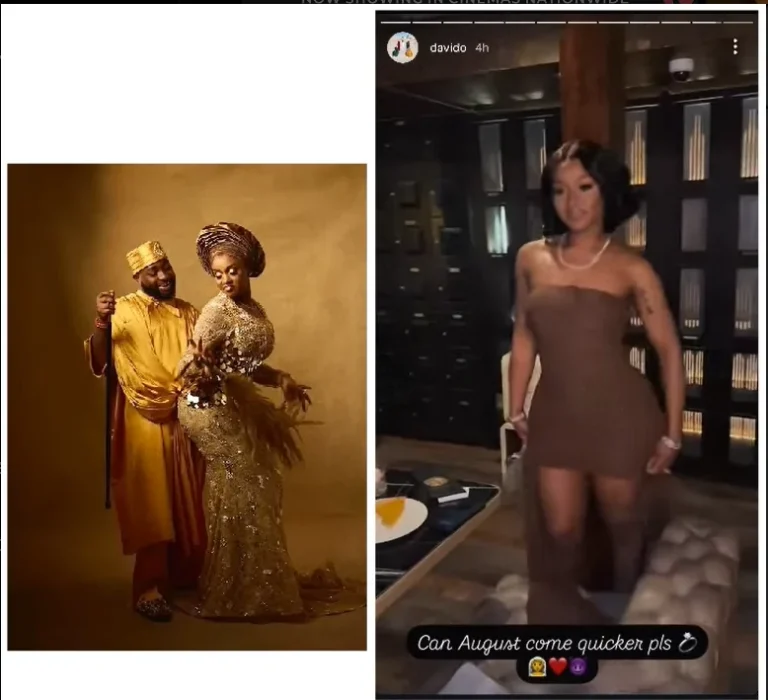 Read more about the article “Can August Come Already” – Davido Says In Anticipation To His White Wedding With Chioma