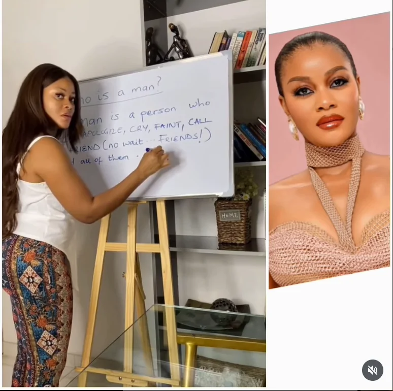 You are currently viewing Actress Damilola Adegbite Gives Hilarious Definition Of Who A Man Is