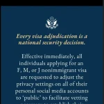 Read more about the article US Tightens Visa Rules: What You Post Can Now Deny You Entry
