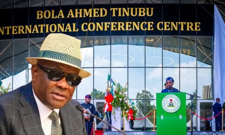 Read more about the article We Realized N700m In Three Weeks From Tinubu ICC – Wike