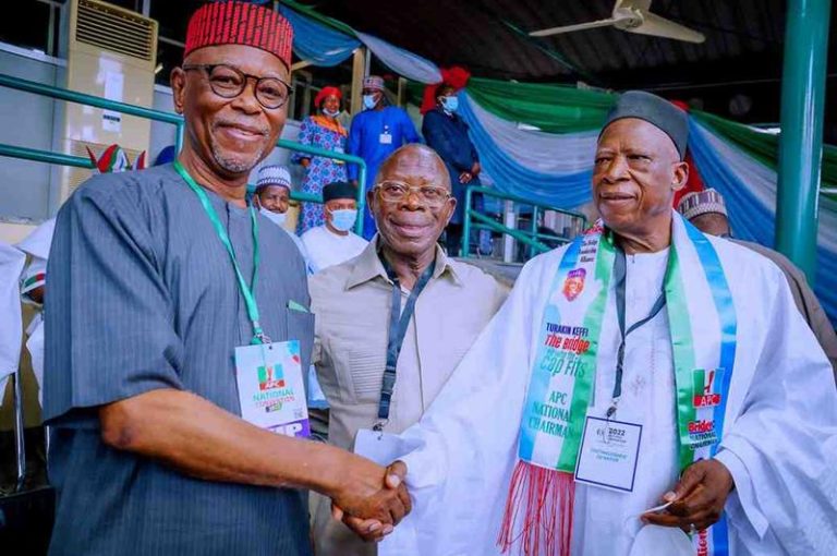 Read more about the article Former APC National Chairman Officially Joins ADC