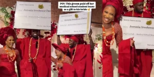 Read more about the article Groom Pays Off Bride’s Medical School Loan As Wedding Gift