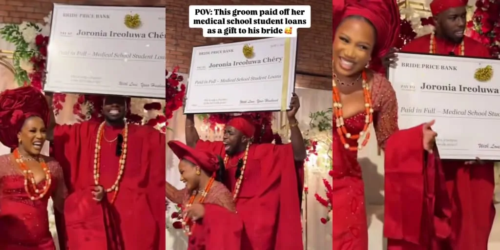 You are currently viewing Groom Pays Off Bride’s Medical School Loan As Wedding Gift