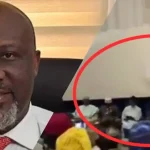 Read more about the article “‘APC Comot For Road, ADC Don Come’ — Dino Melaye’s Chant Against Tinubu’s Party