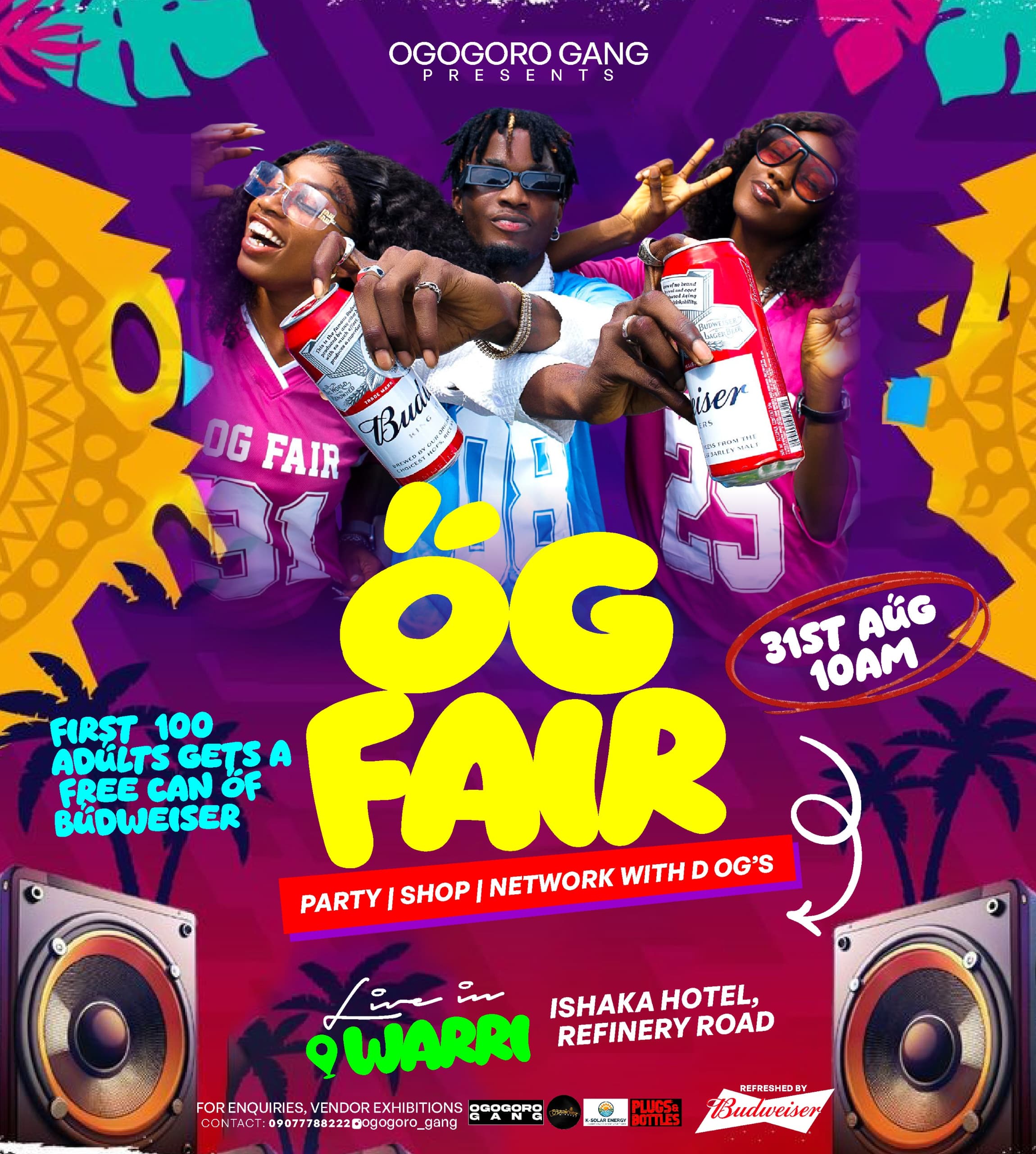 Read more about the article OG FAIR 2025: Warri’s Ultimate Party, Shopping & Networking Experience Returns August 31st