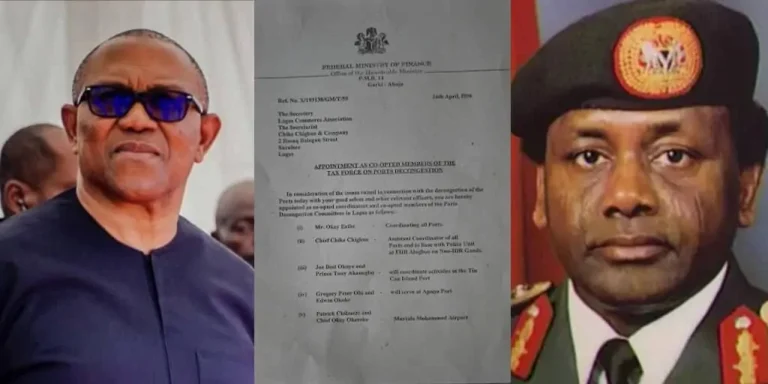Read more about the article Peter Obi Presents Proof Of Past Interaction With Abacha