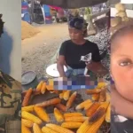 Read more about the article Asake’s Baby Mama Khadijat Spotted Selling Roasted Corn