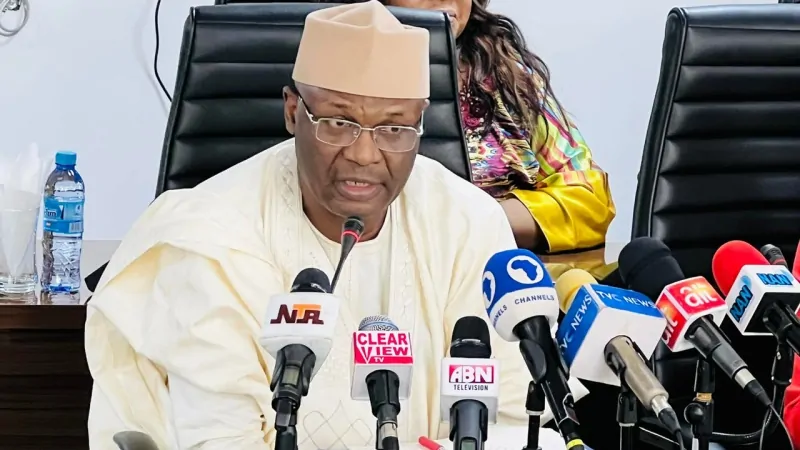 Read more about the article INEC Drafting New Guidelines For Reviewing Declared Election Results – Mahmood Yakubu