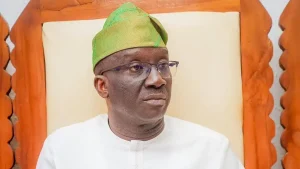 Read more about the article Is It Because I Said They Don’t Have Shi Shi? – Okpebholo Mocks Peter Obi Supporters