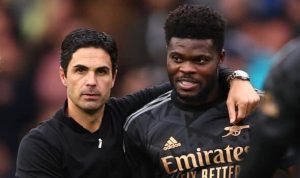 Read more about the article Mikel Arteta Breaks Silence On Thomas Partey Sexual Assault Charges