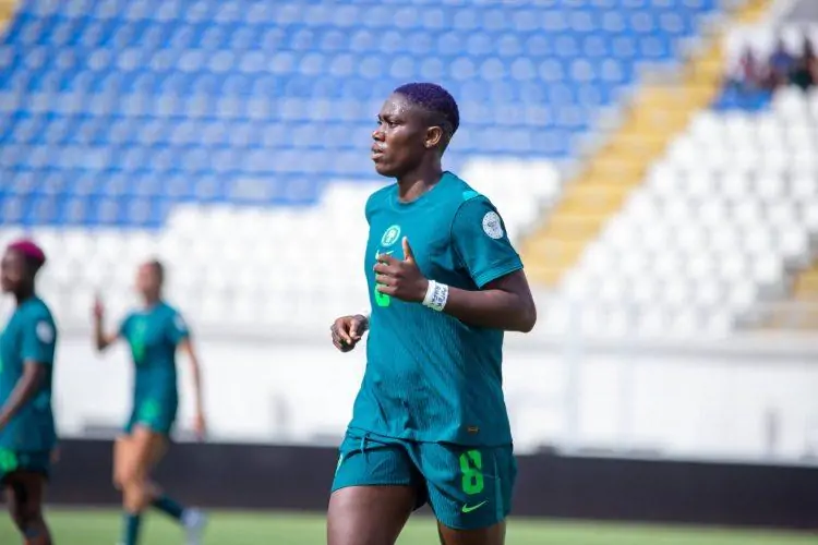 You are currently viewing I’m Still Here – Asisat Oshoala Debunks Claim Of Retiring From International Football