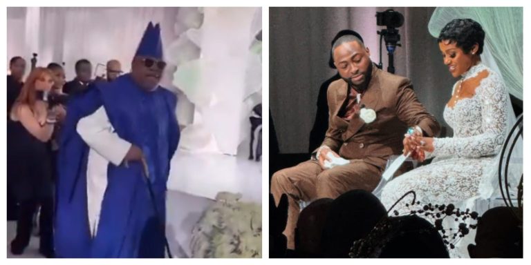 Read more about the article Gov Adeleke Steals Spotlight At Davido’s Wedding In Miami
