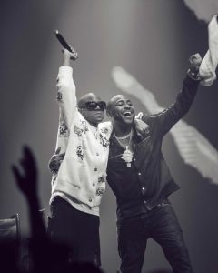 Read more about the article Victony Joins Davido On Stage For Epic Holy Water Performance At Barclays Center