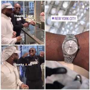Read more about the article Isreal DMW Excited As David Buys Him A Rolex Watch