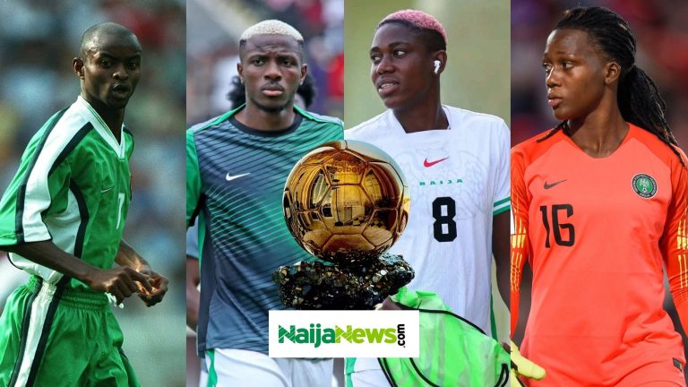 Read more about the article Finidi, Oshoala, Osimhen, Other Nigerian Players Who Made Ballon d’Or Shortlist