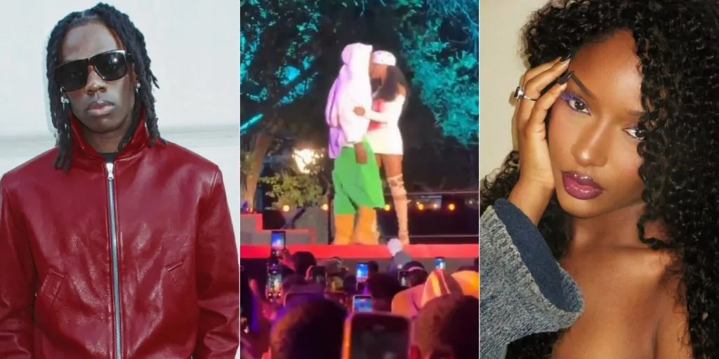 Read more about the article Rema And Ayra Starr Spark Dating Speculations With On-Stage PDA