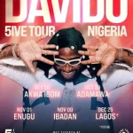 Davido Announces 5IVE Tour In Nigeria