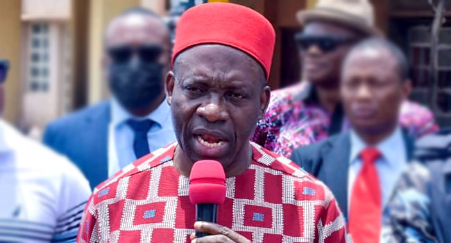 Read more about the article Anambra Election: ‘Take Money From Opposition Parties And Vote APGA’ – Soludo Tells Citizens