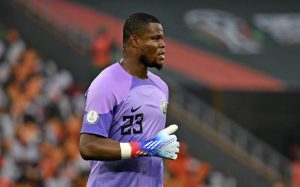 Read more about the article Sam Sodje Warns Nwabali Over ‘Overconfidence’, Says Goalkeeper Needs Psychological Support
