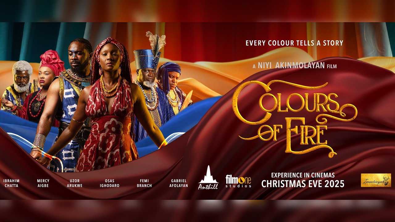 You are currently viewing Osas Ighodaro & Uzor Arukwe Heat Up the “Colours of Fire” Teaser from Niyi Akinmolayan | Watch