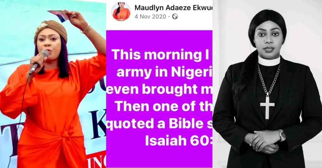 You are currently viewing Nigerian Prophetess 2020 Facebook Post About US Military In Nigeria Sparks Buzz