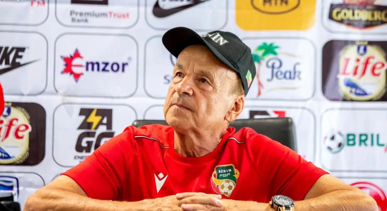 You are currently viewing Benin Coach, Gernot Rohr Predicts Nigeria Vs Gabon World Cup Playoff Clash